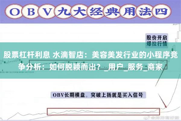 股票杠杆利息 水滴智店：美容美发行业的小程序竞争分析：如何脱颖而出？_用户_服务_商家