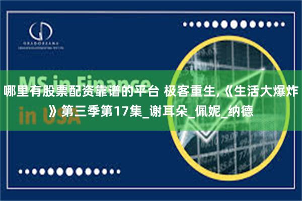哪里有股票配资靠谱的平台 极客重生,《生活大爆炸》第三季第17集_谢耳朵_佩妮_纳德