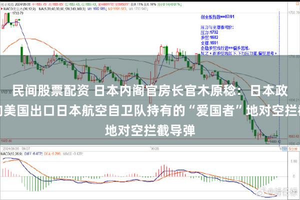 民间股票配资 日本内阁官房长官木原稔：日本政府已向美国出口日本航空自卫队持有的“爱国者”地对空拦截导弹
